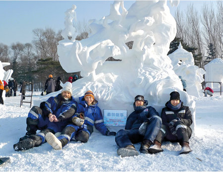 Снежная команда. Харбин. 2009